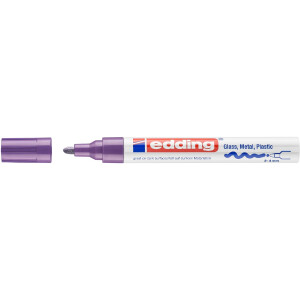 edding 4-750-9-008  750 Glanzlackmarker violett