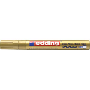 edding 4-750-9-053  750 Glanzlackmarker gold