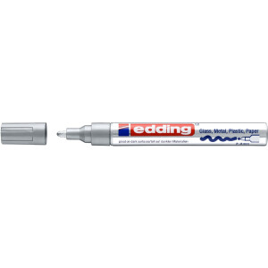 edding 4-750-9-054  750 Glanzlackmarker silber
