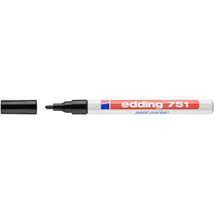 edding 4-751001  751 Lackmarker schwarz