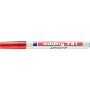 edding 4-751002  751 Lackmarker rot