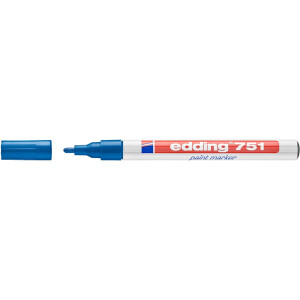 edding 4-751003  751 Lackmarker blau