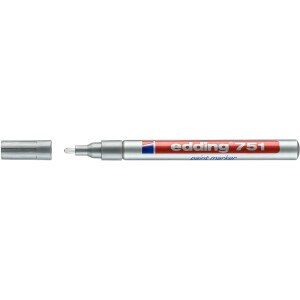 edding 4-751054  751 Lackmarker silber