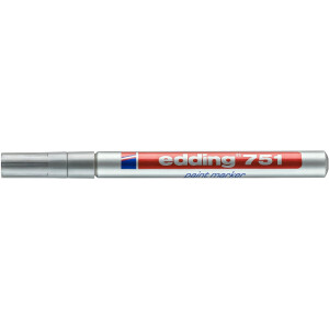 edding 4-751054  751 Lackmarker silber