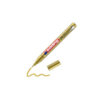 edding 4-751-1-1053  751 Glanzlackmarker 1er-Blister gold