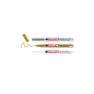 edding 4-751-3-999  751 Glanzlackmarker 3er-Set sortiert...