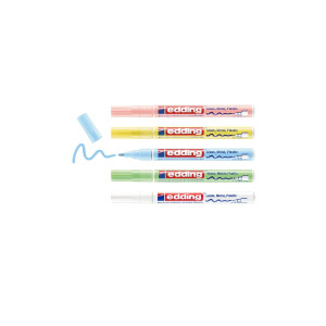 edding 4-751-5-099  751 Glanzlackmarker 5er-Set sortiert...
