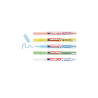 edding 4-751-5-099  751 Glanzlackmarker 5er-Set sortiert pastell