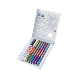 edding 4-751-8-999  751 Glanzlackmarker 8er-Set sortiert...