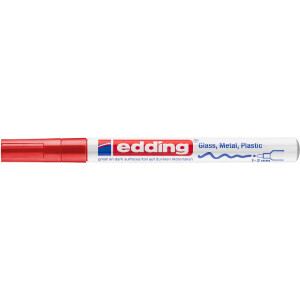 edding 4-751-9-002  751 Glanzlackmarker rot