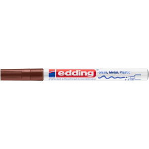 edding 4-751-9-007  751 Glanzlackmarker braun