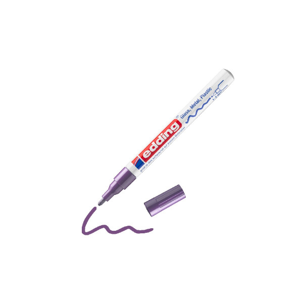 edding 4-751-9-008  751 Glanzlackmarker violett