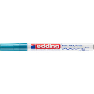 edding 4-751-9-010  751 Glanzlackmarker hellblau