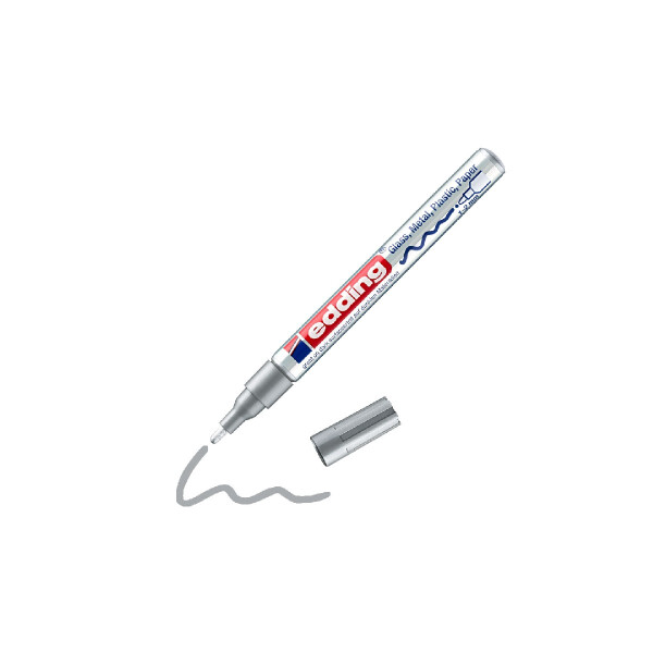 edding 4-751-9-054  751 Glanzlackmarker silber