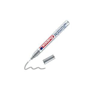 edding 4-751-9-054  751 Glanzlackmarker silber