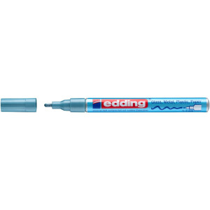 edding 4-751-9-070  751 Glanzlackmarker hellblau-metallic