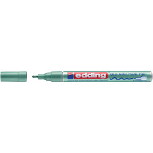 edding 4-751-9-074  751 Glanzlackmarker grün-metallic