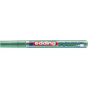 edding 4-751-9-074  751 Glanzlackmarker grün-metallic