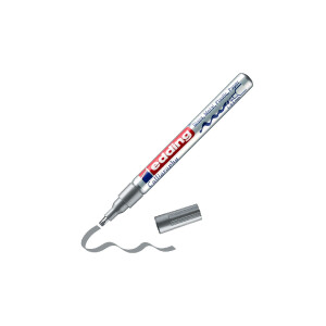 edding 4-753054  753 Glanzlackmarker Kalligrafie silber