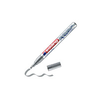edding 4-753054  753 Glanzlackmarker Kalligrafie silber