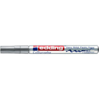 edding 4-753054  753 Glanzlackmarker Kalligrafie silber