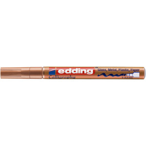 edding 4-753055  753 Glanzlackmarker Kalligrafie kupfer