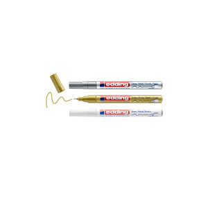 edding 4-780-3-999  780 Glanzlackmarker 3er-Set sortiert...