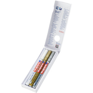 edding 4-780-3-999  780 Glanzlackmarker 3er-Set sortiert...
