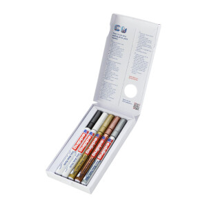 edding 4-780-5-999  780 Glanzlackmarker 5er-Set sortiert...