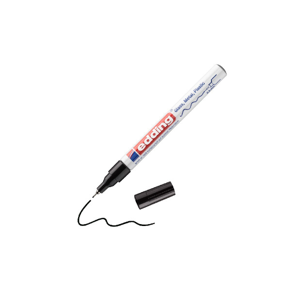 edding 4-780-9-001  780 Glanzlackmarker schwarz