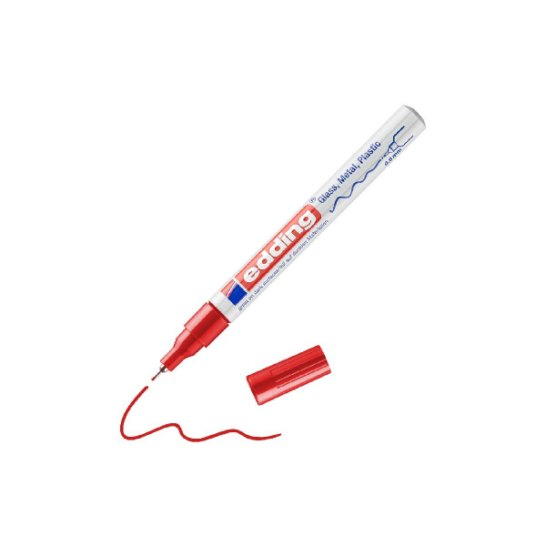 edding 4-780-9-002  780 Glanzlackmarker rot