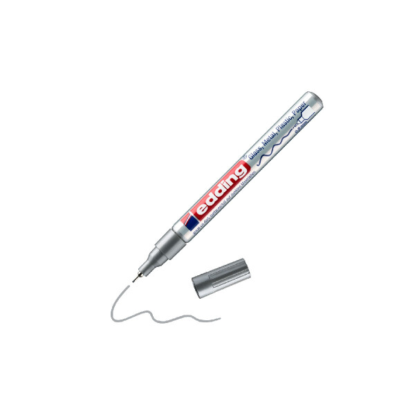 edding 4-780-9-054  780 Glanzlackmarker silber