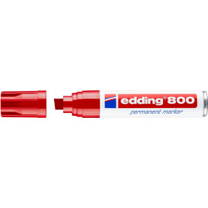 edding 4-800002  800 Permanentmarker rot
