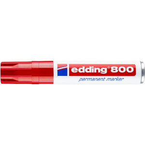 edding 4-800002  800 Permanentmarker rot