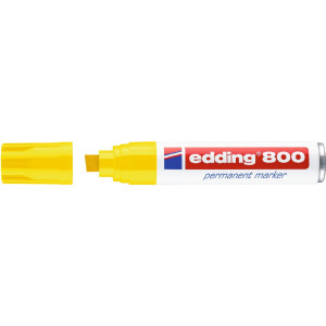 edding 4-800005  800 Permanentmarker gelb