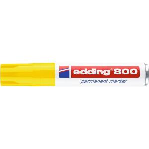 edding 4-800005  800 Permanentmarker gelb