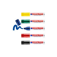 edding 4-800999  800 Permanentmarker 5er-Faltschachtel sortiert