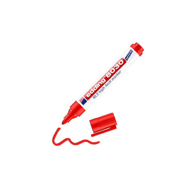 edding 4-8030002  8030 NLS High-Tech Marker rot