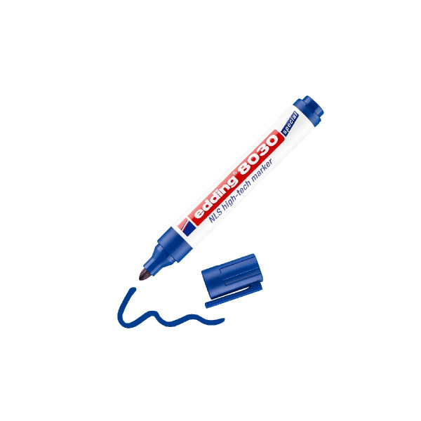 edding 4-8030003  8030 NLS High-Tech Marker blau