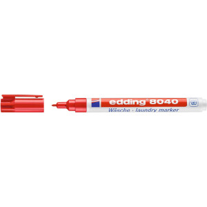 edding 4-8040002  8040 Wäschemarker rot