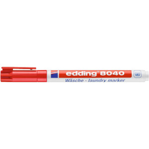 edding 4-8040002  8040 Wäschemarker rot