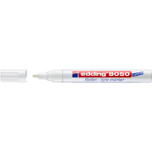 edding 4-8050049  8050 Reifenmarker weiß