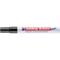 edding 4-8300001  8300 Industrie Permanentmarker schwarz