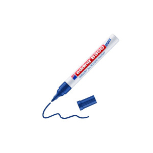 edding 4-8300003  8300 Industrie Permanentmarker blau