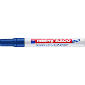 edding 4-8300003  8300 Industrie Permanentmarker blau