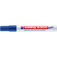 edding 4-8300003  8300 Industrie Permanentmarker blau