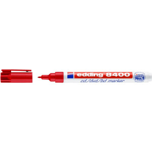 edding 4-8400002  8400 CD-DVD-BD Marker rot