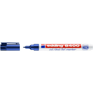 edding 4-8400003  8400 CD-DVD-BD Marker blau