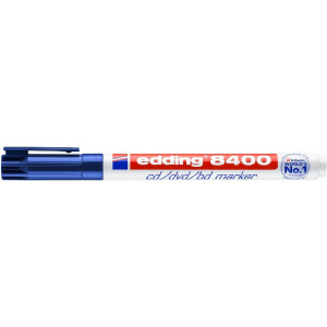 edding 4-8400003  8400 CD-DVD-BD Marker blau