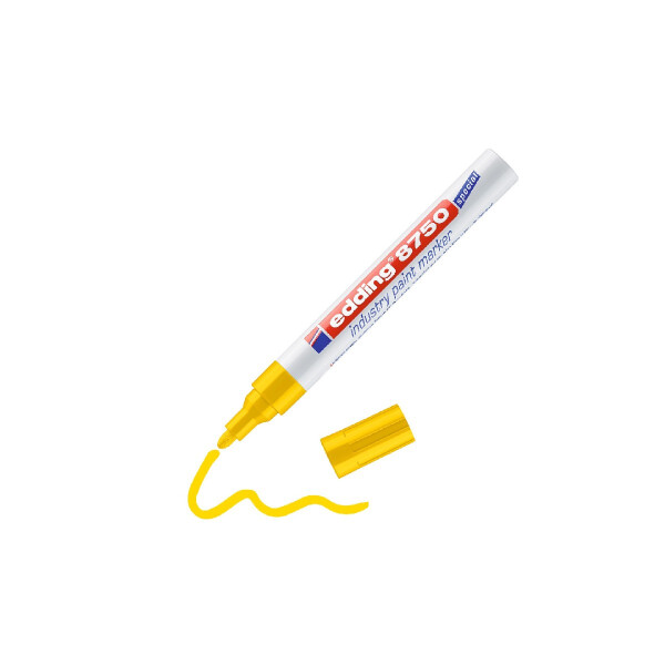 edding 4-8750005  8750 Industrie Lackmarker gelb